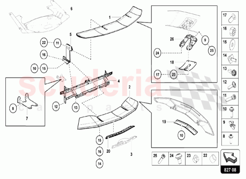 Part Diagram for Lamborghini 470827597
