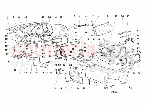 Part Diagram for Lamborghini N01152427