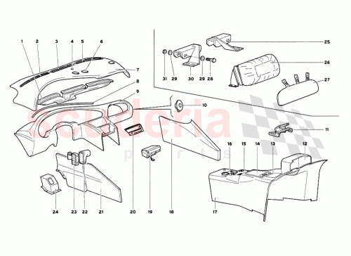 Part Diagram for Lamborghini 0069005470