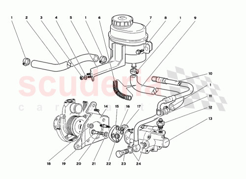 Part Diagram for Lamborghini 004037040