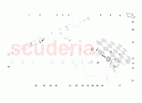Part Diagram for Lamborghini 400422843