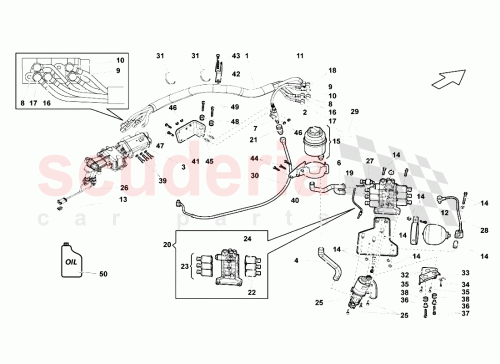 Part Diagram for Lamborghini 07L115673A