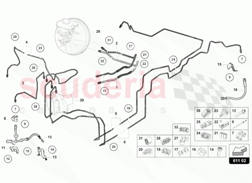 Part Diagram for Lamborghini N91010401