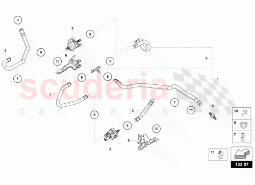 Part Diagram for Lamborghini N10591301