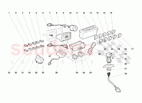 Part Diagram for Lamborghini 005937768