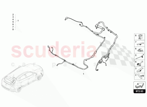 Part Diagram for Lamborghini 4ML971185H