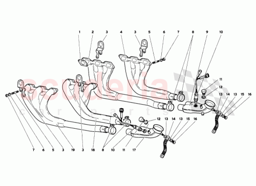 Part Diagram for Lamborghini 0044007625