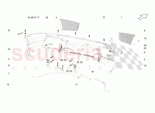 Part Diagram for Lamborghini 400945119C