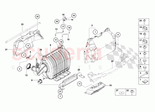 Part Diagram for Lamborghini 470971806