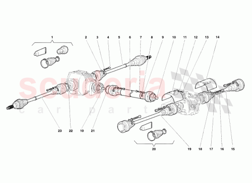 Part Diagram for Lamborghini 0025001631