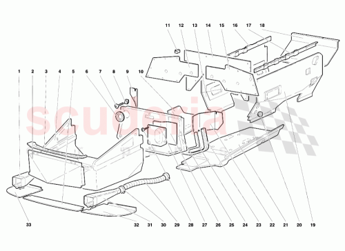 Part Diagram for Lamborghini 009458382
