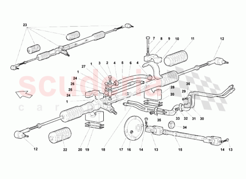 Part Diagram for Lamborghini N122115