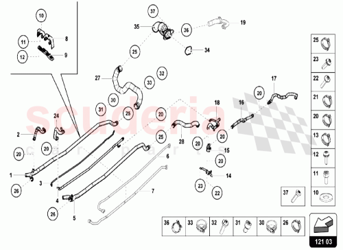 Part Diagram for Lamborghini WHT002306