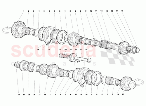 Part Diagram for Lamborghini 002421420