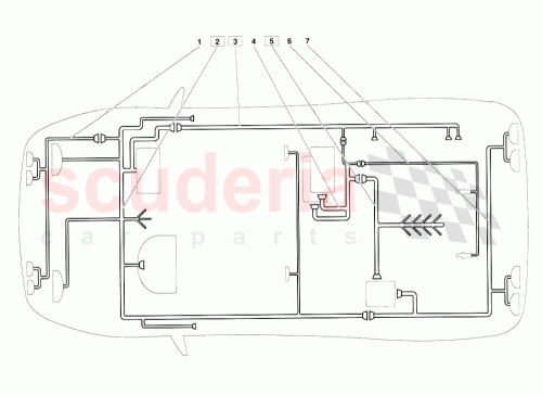 Part Diagram for Lamborghini 006131590