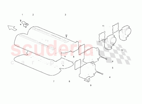 Part Diagram for Lamborghini 07L133433D