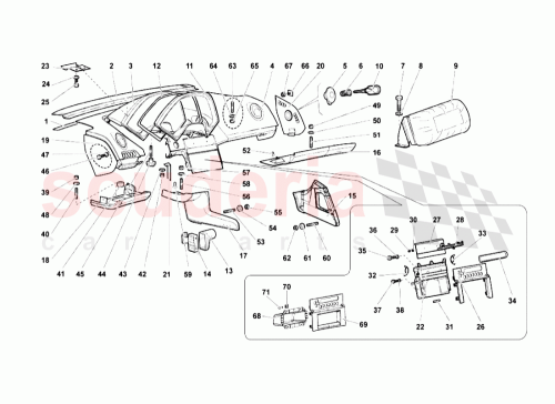 Part Diagram for Lamborghini 400919228B