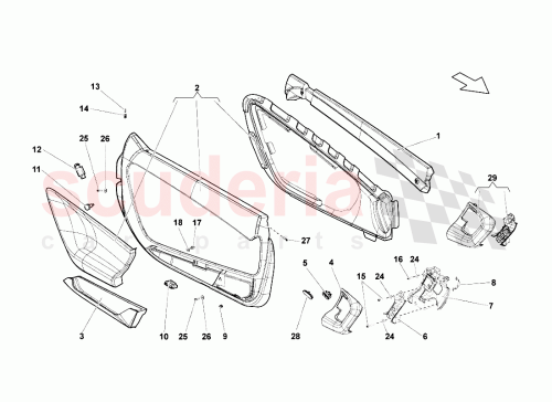 Part Diagram for Lamborghini 407831021