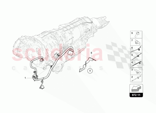 Part Diagram for Lamborghini 4M0971502AD