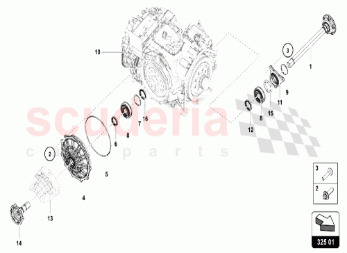 Part Diagram for Lamborghini N10745301
