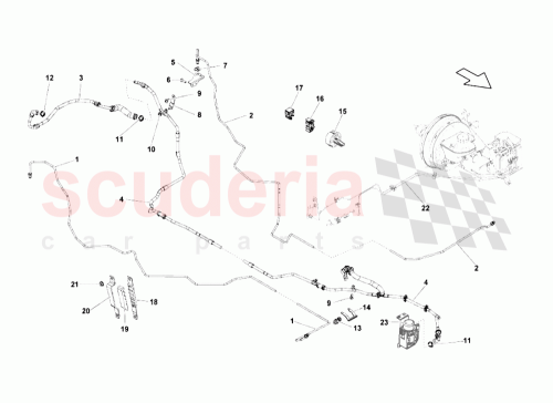 Part Diagram for Lamborghini 420611931D