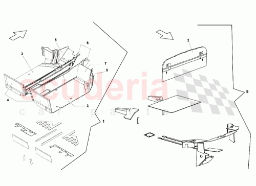 Part Diagram for Lamborghini 401864071AD