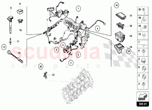 Part Diagram for Lamborghini N10646101