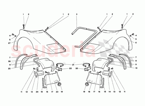 Part Diagram for Lamborghini 0068005590