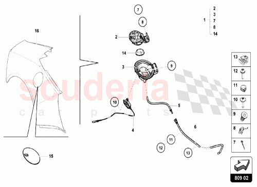 Part Diagram for Lamborghini N90732103