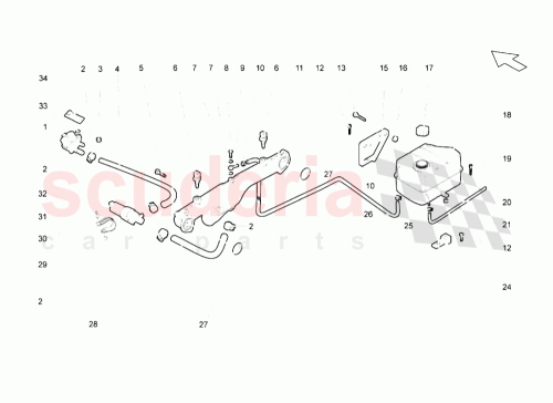Part Diagram for Lamborghini 400133576