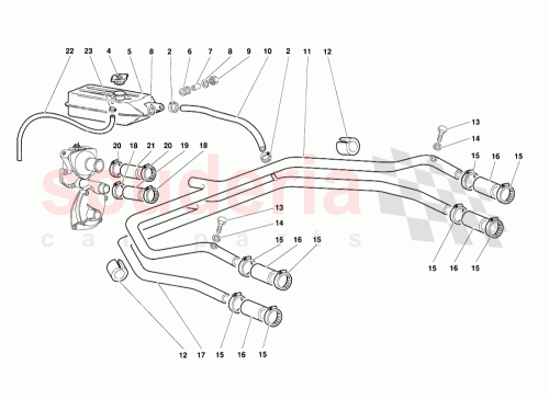 Part Diagram for Lamborghini 001730568