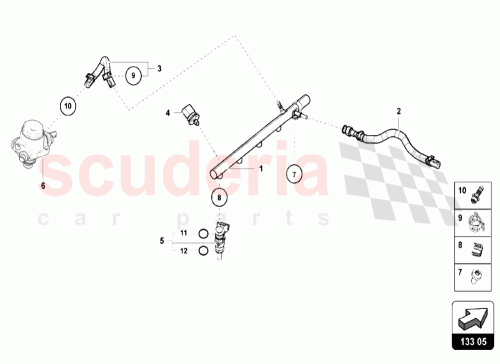 Part Diagram for Lamborghini N10335206