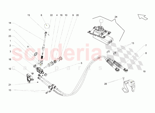 Part Diagram for Lamborghini N124357