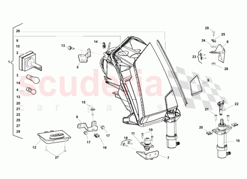 Part Diagram for Lamborghini 401941004J