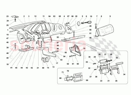 Part Diagram for Lamborghini 413857085D