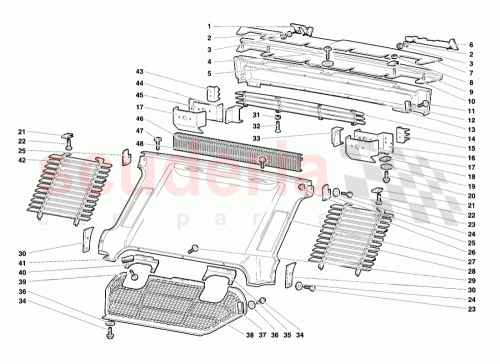 Part Diagram for Lamborghini 009455245
