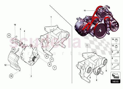 Part Diagram for Lamborghini WHT001011