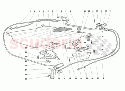 Part Diagram for Lamborghini 008700433