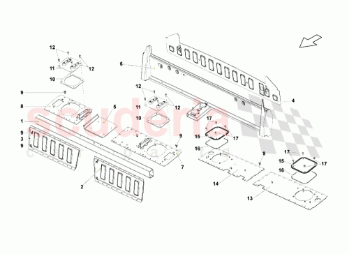 Part Diagram for Lamborghini N90919302