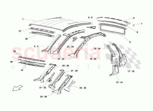 Part Diagram for Lamborghini 417809449