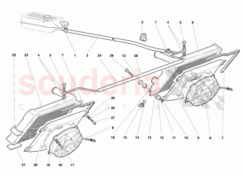 Part Diagram for Lamborghini 001735034
