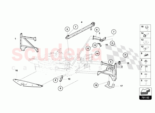 Part Diagram for Lamborghini 470806812D
