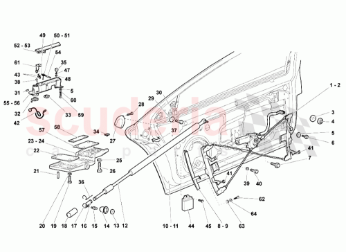 Part Diagram for Lamborghini 418831051