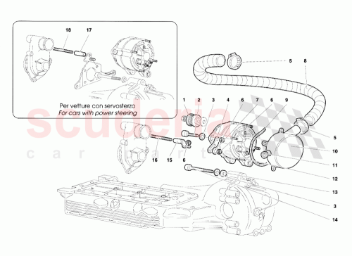 Part Diagram for Lamborghini 001632543