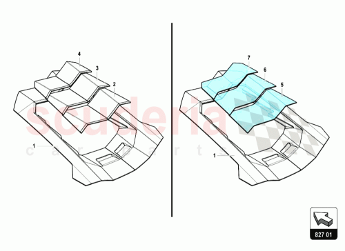 Part Diagram for Lamborghini 476827632