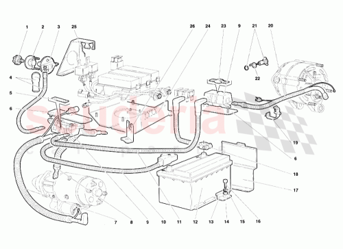 Part Diagram for Lamborghini 005937026