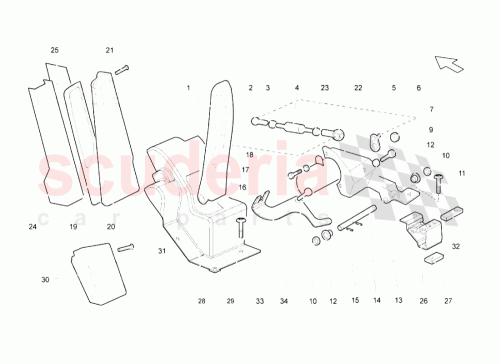 Part Diagram for Lamborghini N103351