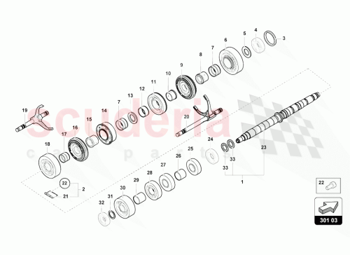 Part Diagram for Lamborghini 0CE311439