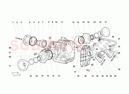 Part Diagram for Lamborghini N90686701