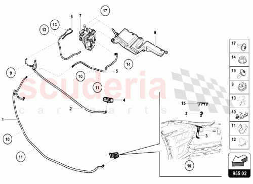 Part Diagram for Lamborghini N91173301